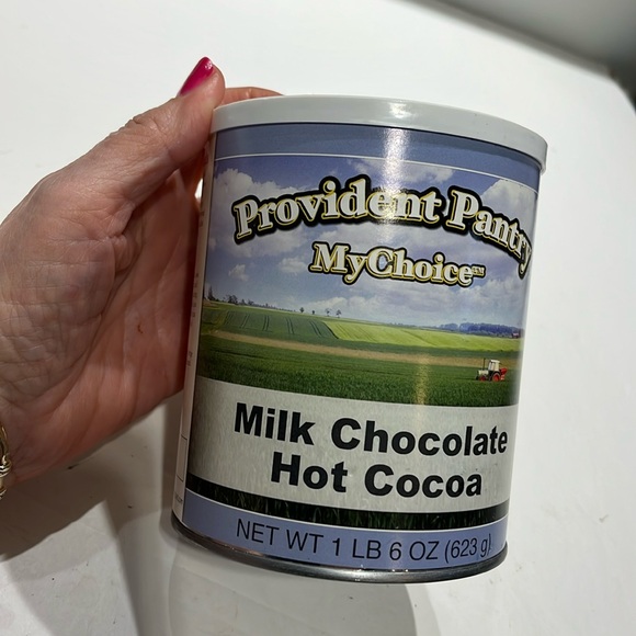 Provident Pantry Other - Emergency long life milk chocolate hot cocoa. Can is 1 Lb 6 oz.